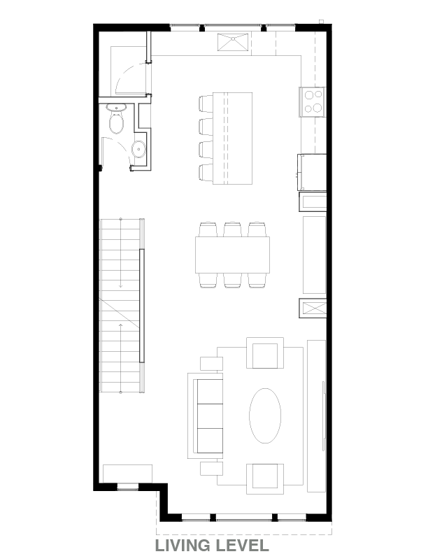 floor plan B - second floor